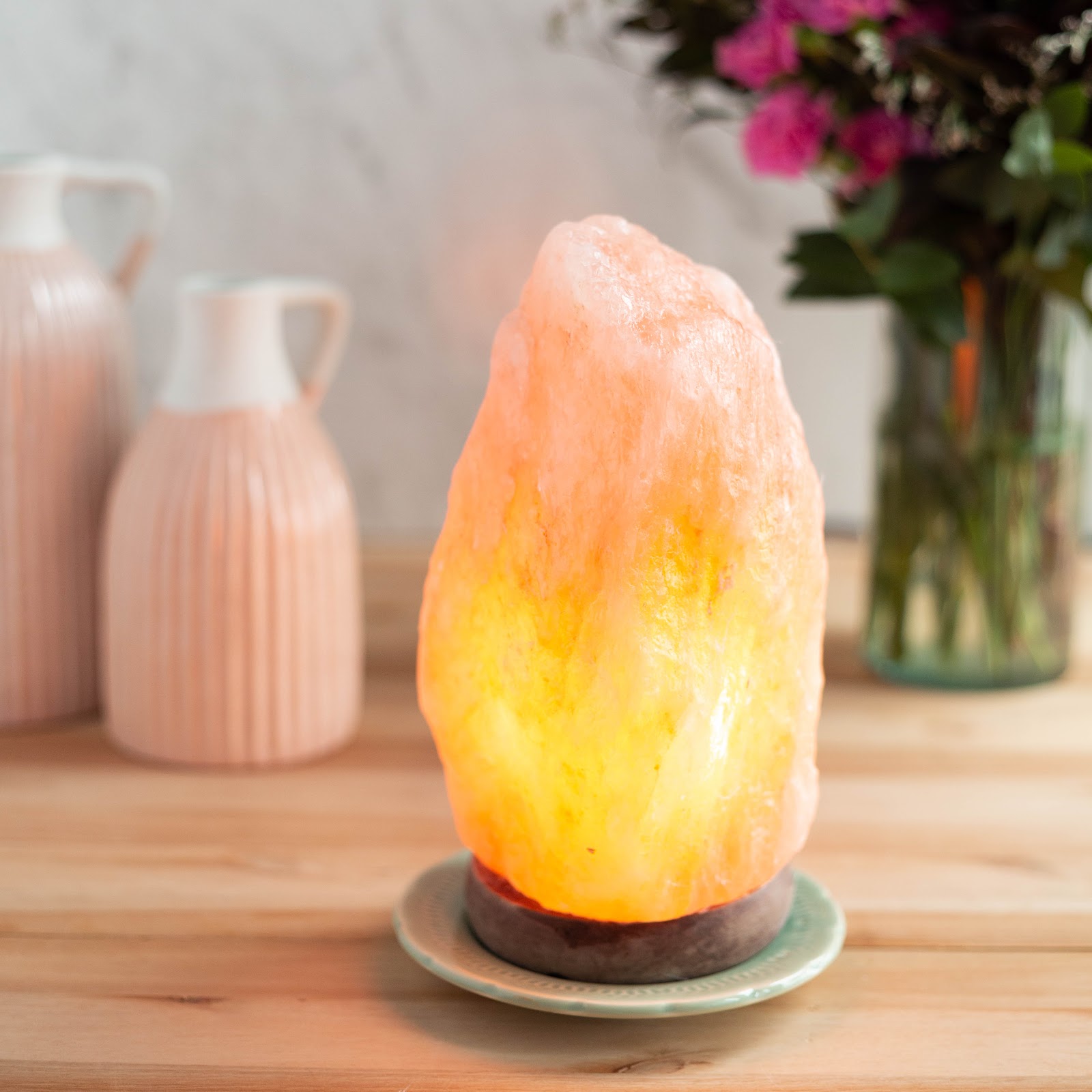 Dicas para um Espaço de Meditação com Pedra de Sal do Himalaia
